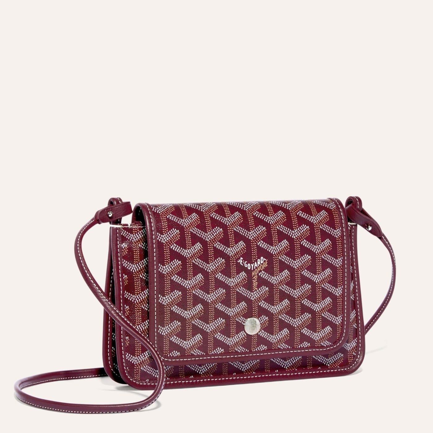 Goyard Plumet Pocket Wallet Bordeaux - Image 1